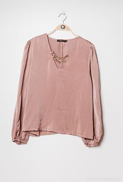 Immagine di FLOWY BLOUSE SATIN CHAIN